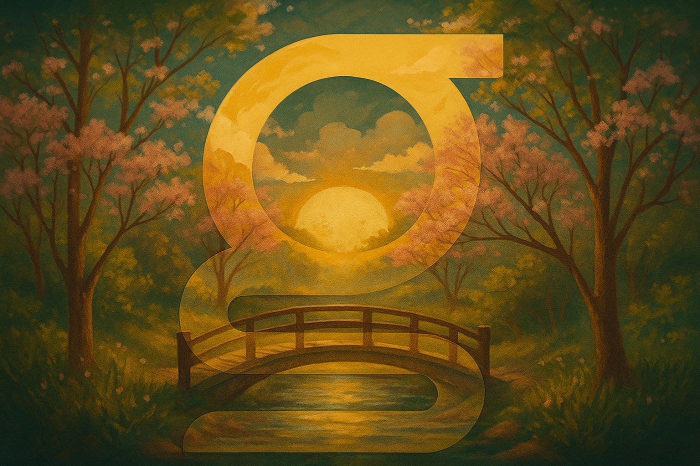 Hopeful Sunrise Gallus Bridge